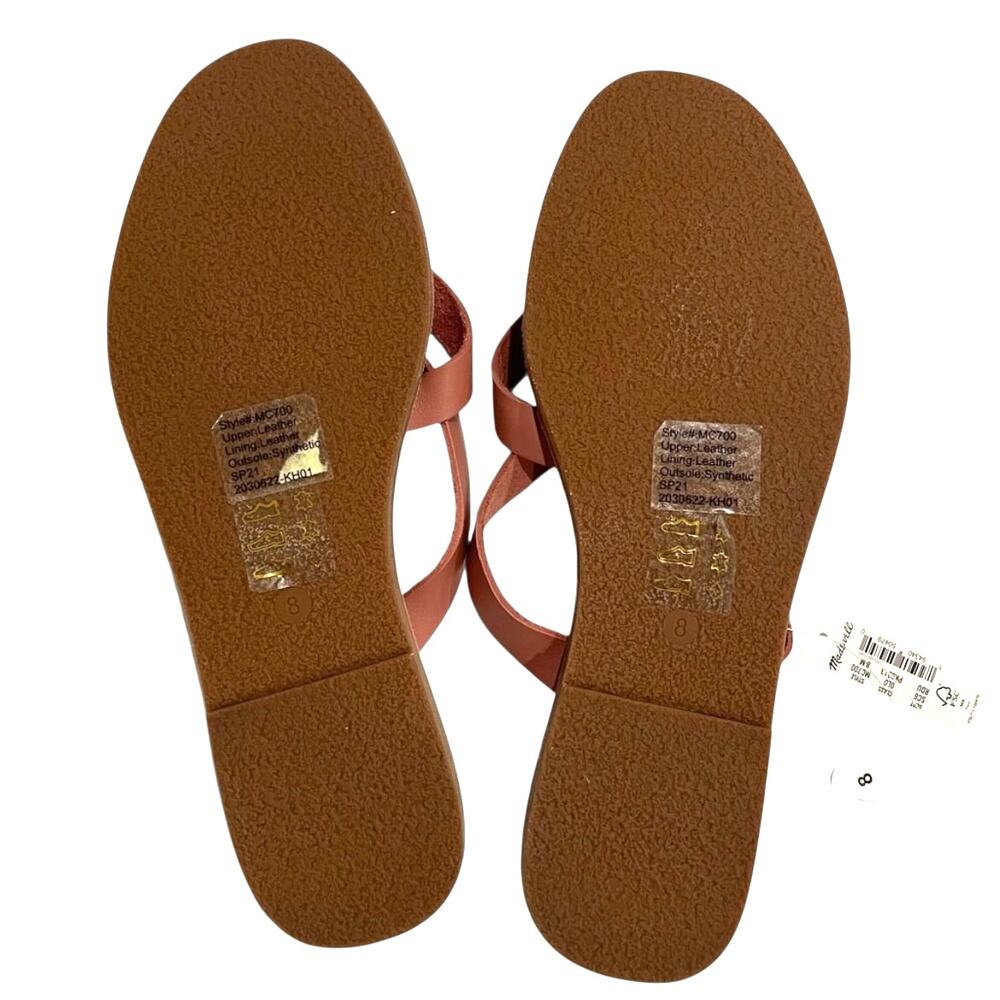 FINAL PRICE Madewell The Boardwalk Thong Sandal in Leather - NWT - Picture 6 of 8